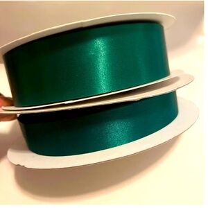 Emerald Green Homecoming Mum Satin Ribbon